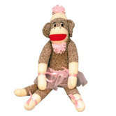 "Isabella Ballerina" Sock Monkey
