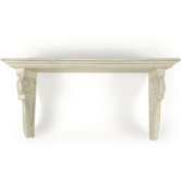 Georgia Small Shelf in Antique White finish