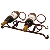 Full Moon 4 Bottle Tabletop Wine Rack