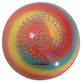 Girly Chic Tie Dye Peace Sign Bubble Bank