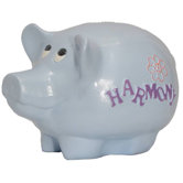 Girly Chic Double Sided Family Harmony Piggy Bank