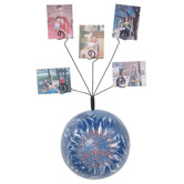 Girly Chic Tie Dye Peace Sign Wall Photo Bubble