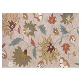 Tuscany Beige Floral Rug