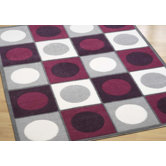 BTC Purple Circle Rug