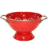 Calypso Basics 1.5 Quart Colander in Red