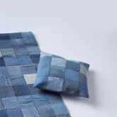 Cargo Cushion in Distressed Blue