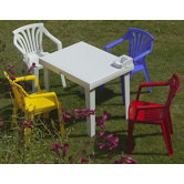Aladino Kiddy Table in White
