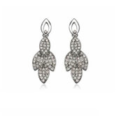 Fashion Leaf Style Earrings with Swarovski Elements