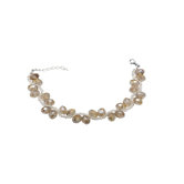Sterling Silver Bracelet with Crystal with Swarovski Elements