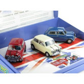 Three Italian Job Mini Coopers Slot Car
