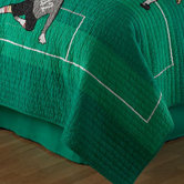 Soccer Full / Queen Quilt with 2 Shams