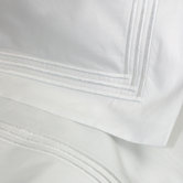 3 Row 540 Thread Count Satin Cord Pillowcases