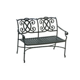 Volterra Cast Aluminum Garden Bench