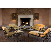 Madero Cushion Patio Chat Set