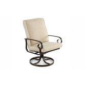 Veneto Swivel Tilt Dining Arm Chair