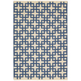 Maze Indigo Rug