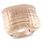 18K Gold Plated Rosetone Ring