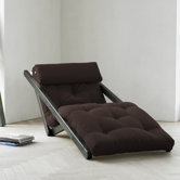 Fresh Futon Figo with Wenge Frame in Chocolate