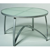 Wyatt 48" Round Umbrella Dining Table