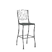 Aurora Stationary Bar Stool - Side