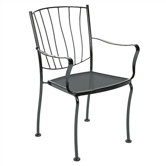 Aurora Stacking Dining Arm Chair