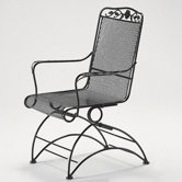 Windflower Coil Spring Dining Arm Chair