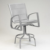Wyatt Mesh Swivel Bar Stool