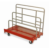 Coated Heavy Duty Waterfall Panel / Sheet Mover 5" Phenolic Casters, All Swivel