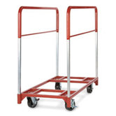 Narrow Folding Round Table Mover with All Swivel 5" Phenolic Casters