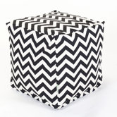 Zig Zag Cube Ottoman