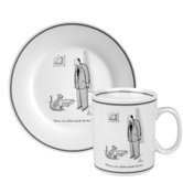 The New Yorker Outside The Box Mug and Salad Plate Set