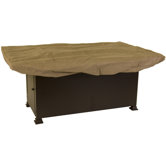 Casual Fireside Fabric Cover for 36 x 58" Rectangular Hearth Top