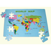 World Map Floor Puzzle