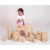 Wood-Like Giant Toy Blocks