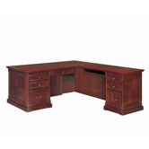 Birmingham L-Shaped Executive Desk with Return