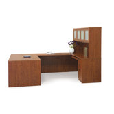 Stellar U-Shape Reception Desk with Hutch