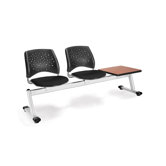 Stars and Moon Three Chair Beam Seating with Table