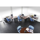 Conference Table with Utility Table Suite