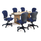 Conference Table with Optional Excutive Task Chairs