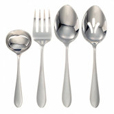 Stainless Steel Linden 4 Piece Hostess Set