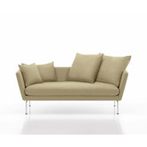 Suita Sofa Two-Seater Upholstery Soft, Back Pointed Cushion