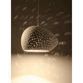 Claylight Asymmetrical Pendant 7.5"