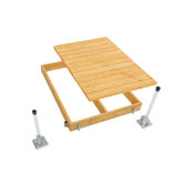 Standard Stationary Dock with Wood Top