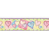 York Kids IV Heart Border