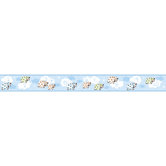 Peek-A-Boo Counting Sheep Border