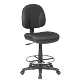 Height Adjustable Drafting Chair with Footrest