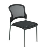 Pro-Line II Mesh Stack Chair with Sled Base