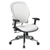 Vinyl Back and Seat Managers Space Deluxe Office Chair