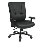 Deluxe Big and Tall Back Leather Executive Office Chair