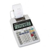 EL-1750V Compact Desktop Calculator, 12-Digit LCD, Two-Color Printing